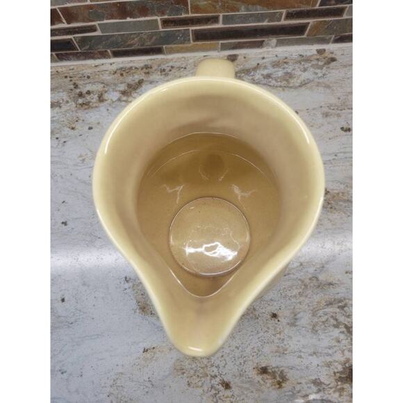 Vintage hyalyn Pottery Pitcher 904 Wheat Decal - Picture 3 of 6